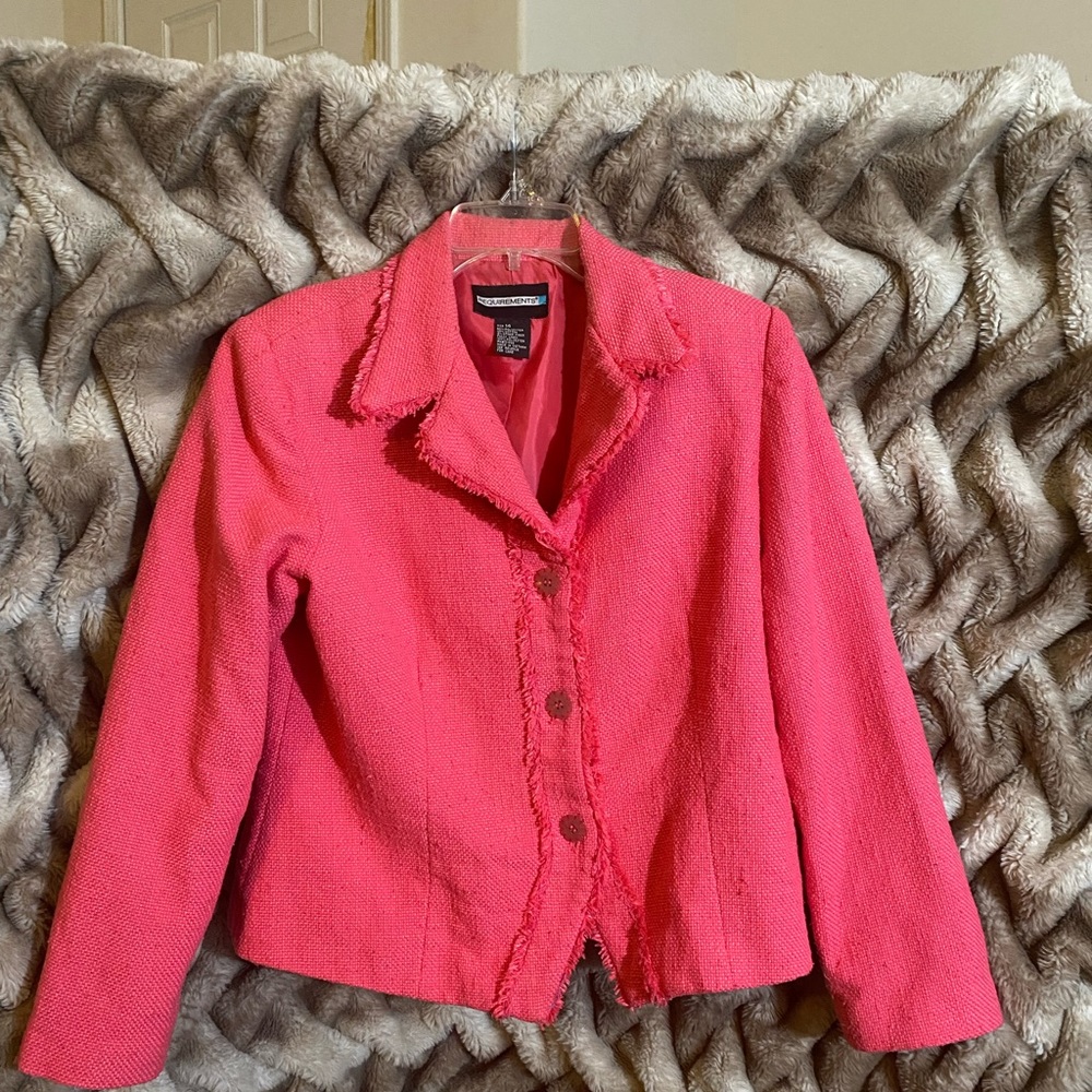 Cute pink Requirements Short jacket